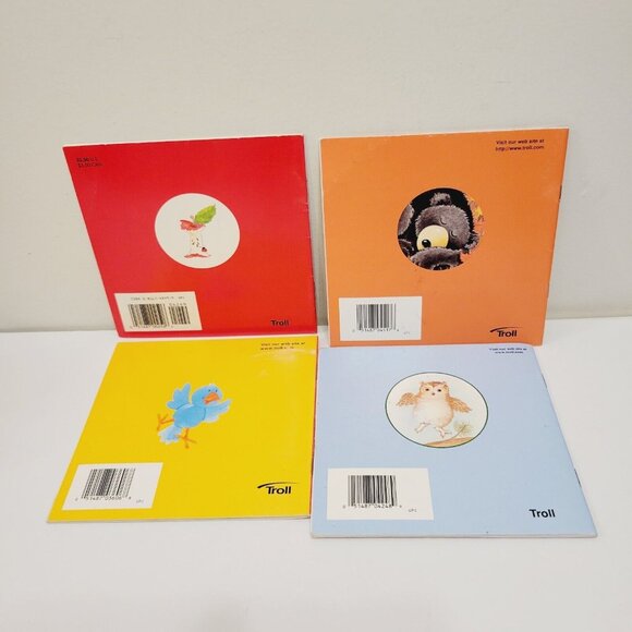 4 Troll First Start Science Mini Books Seasons Owl Babies Bears Apple Picking - Picture 6 of 6